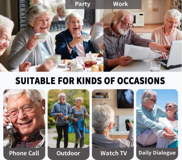 Wuvee Hearing Amplifier - Suitable for occasions